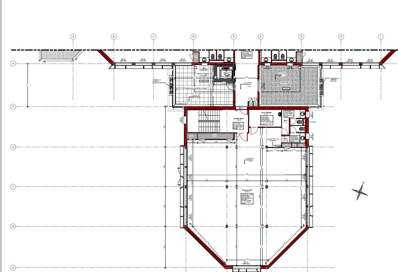 Bureau Blagnac 3122m² Location bureau Blagnac Haute-Garonne OLBUR2309032 33